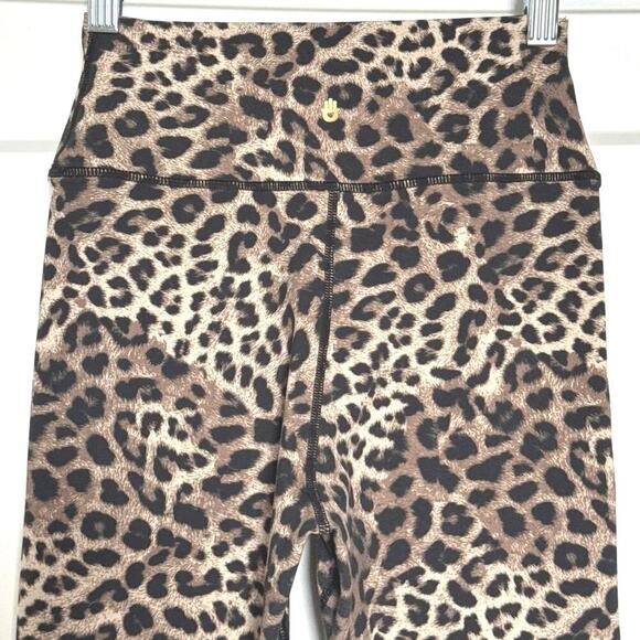 Spiritual Gangster Cheetah Perfect High Waist Leggings Womens Small Animal Print - Picture 9 of 12